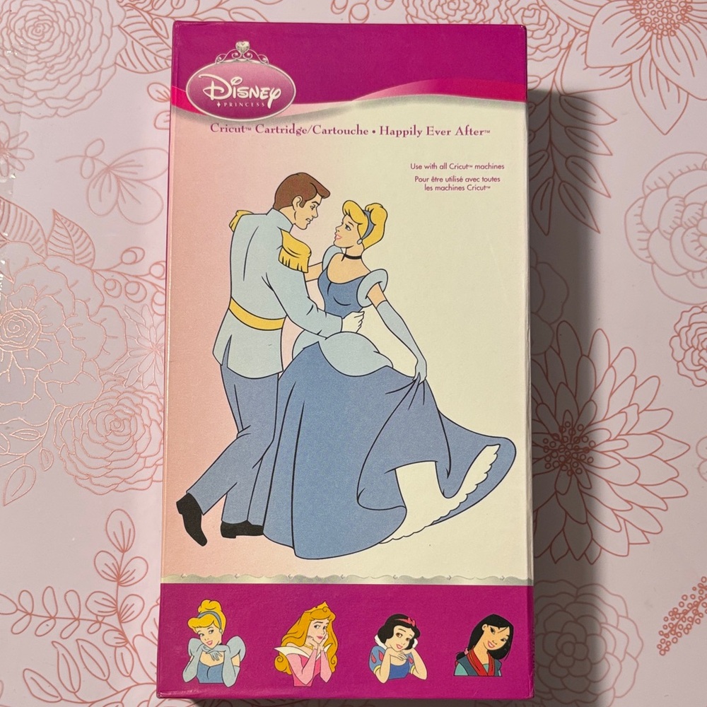 Cricut Activity Cartridge Disney Happily Ever After with Cinderella